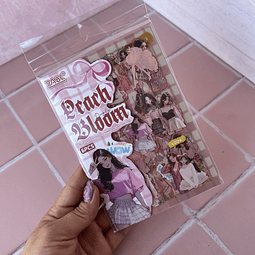 Stickers Niñas Peach Bloom
