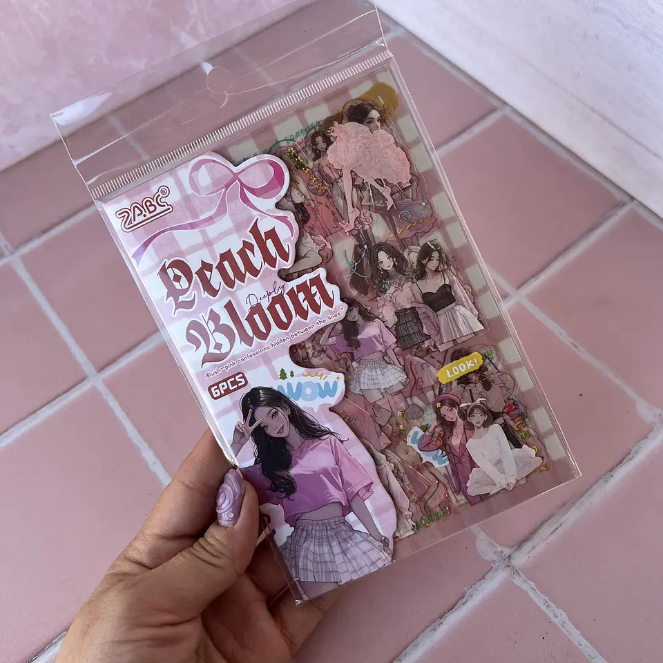 Stickers Niñas Peach Bloom 1
