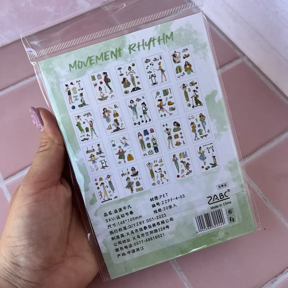 Libro de Stickers Movement Rhythm  2