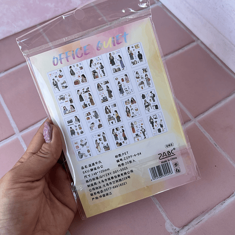 Libro de Stickers Office Quiet 