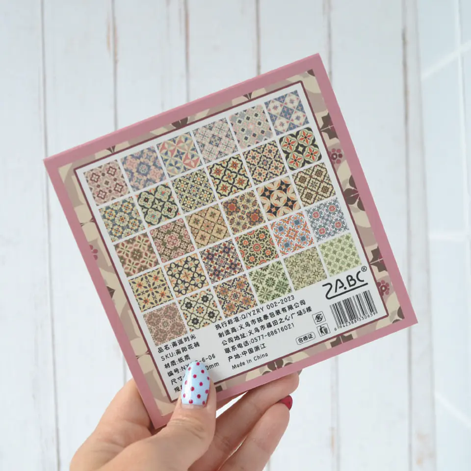 Block Papeles Positive Tiles 2