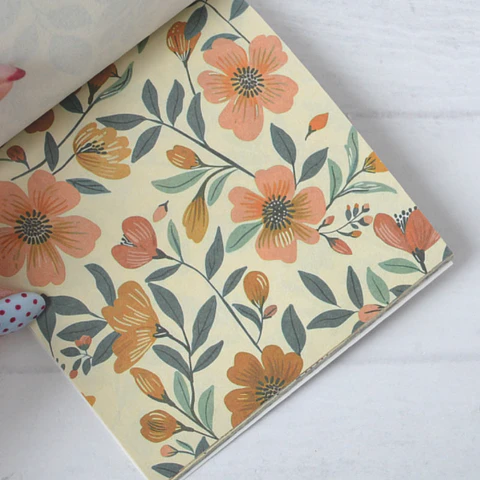 Block Papeles Soft style retro