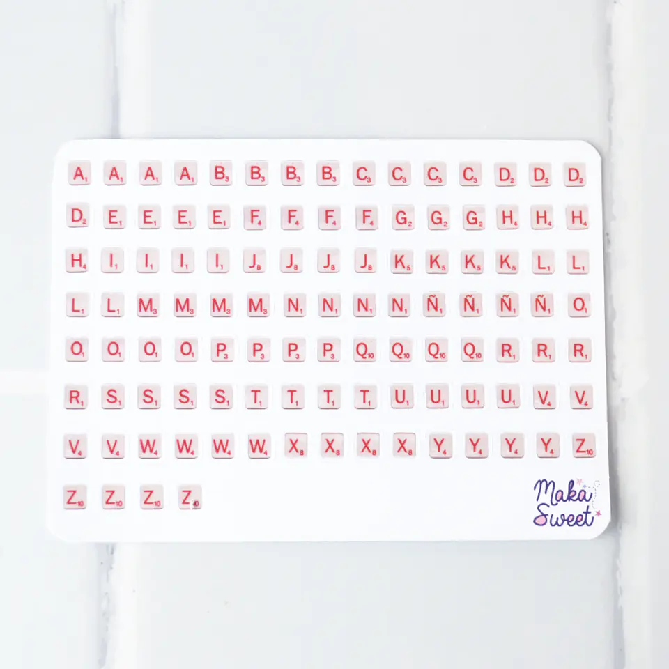 Letras Scrabble Mini 1