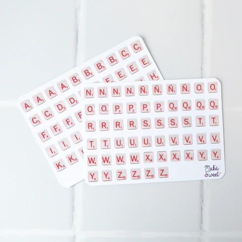 Letras Scrabble
