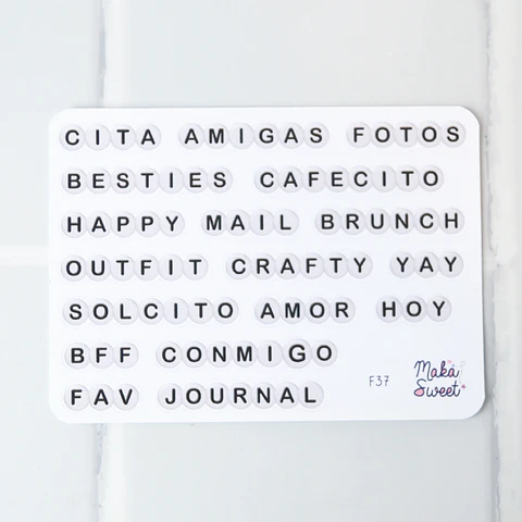 Palabritas Journal mini 