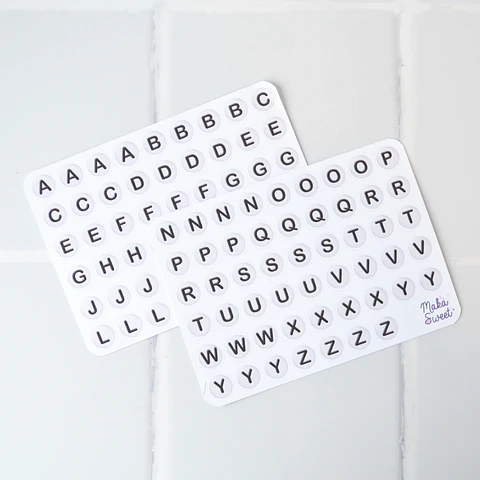 Letras  Beads