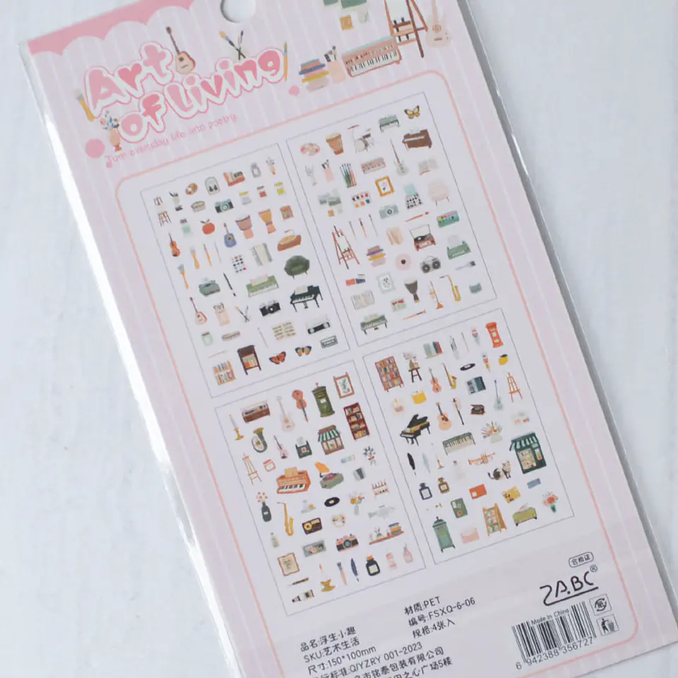 Stickers Art of living  2