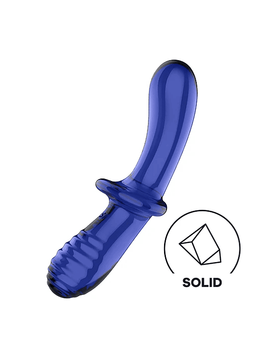 Dildo Unisex Satisfyer Cristal Doble 4