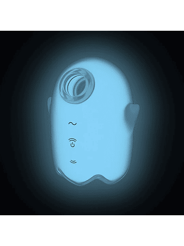 Vibrador con Pulso de Aire Glowing Ghost Satisfyer 3