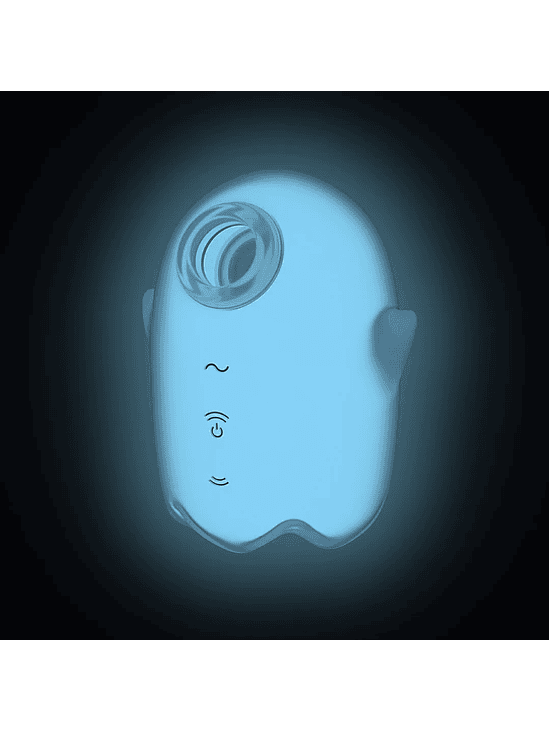 Vibrador con Pulso de Aire Glowing Ghost Satisfyer 3