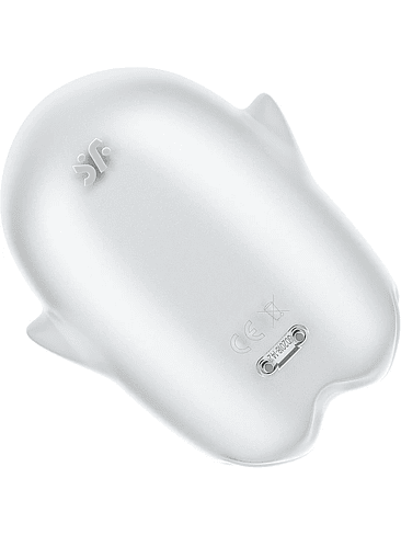 Vibrador con Pulso de Aire Glowing Ghost Satisfyer 4