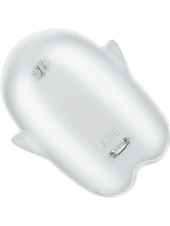 Vibrador con Pulso de Aire Glowing Ghost Satisfyer 4