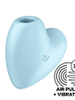 Vibrador de ondas de presión de aire Satisfyer Cutie Heart - Miniatura 5