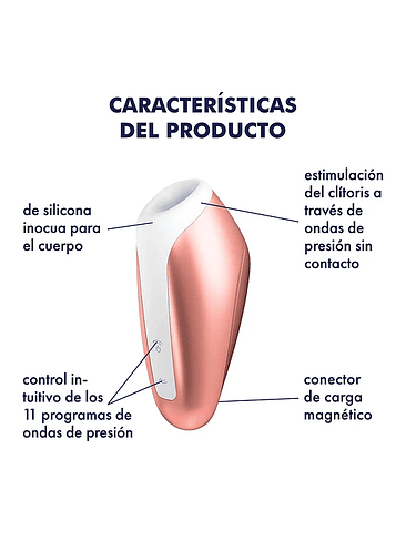 Vibrador de Pulso de Aire Satisfyer Love Breeze 4