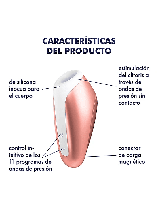 Vibrador de Pulso de Aire Satisfyer Love Breeze 4