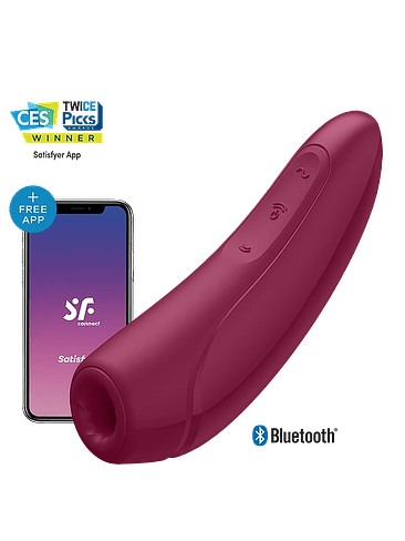Satisfyer c/ pulso de aire Curvy 1 + 1