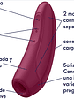 Satisfyer c/ pulso de aire Curvy 1 + - Miniatura 3