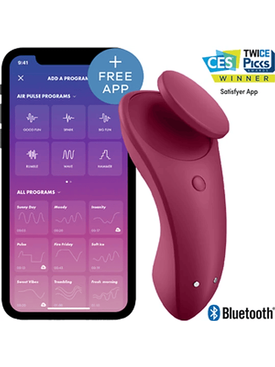 Vibrador Satisfyer Sexy Secret Panty con App 1