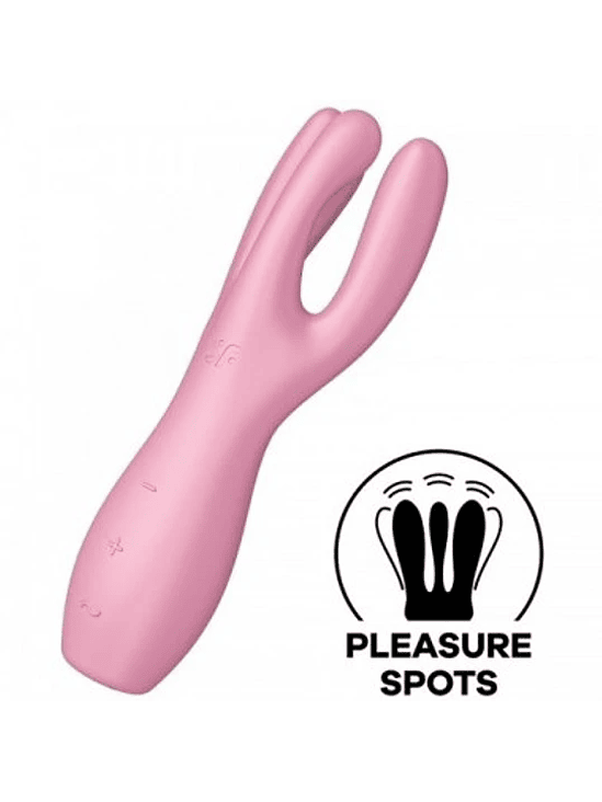 Vibrador Satisfyer de contacto con 3 motores Threesome 3