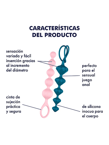 Bolitas Anales Satisfyer Love Beads Silicona 3