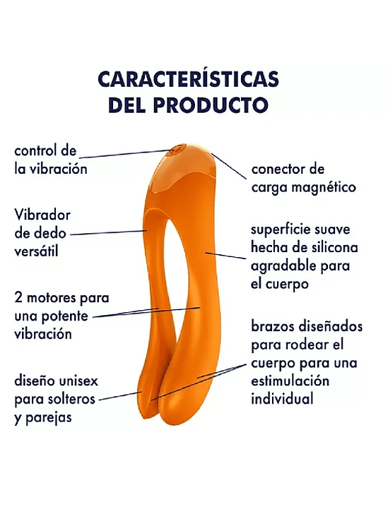 Vibrador para Dedo Satisfyer Candy Cane 4