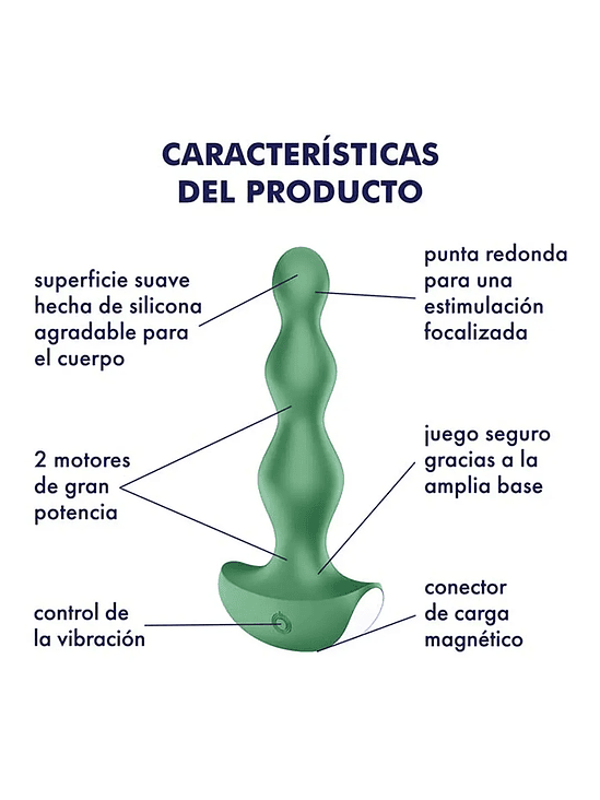 Vibrador Anal Satisfyer Lolli Plug 2 5