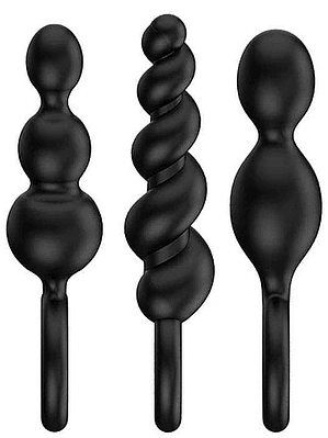 Set Entrenamiento Anal Satisfyer Negro