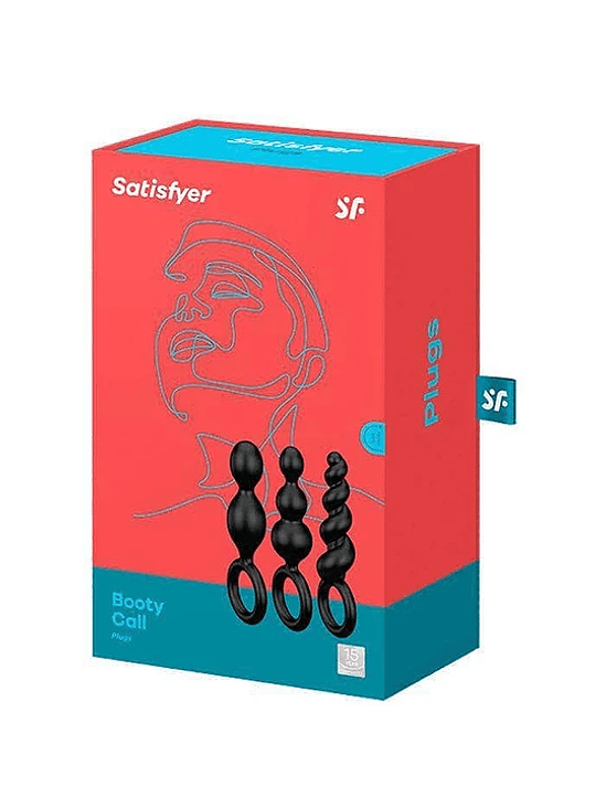 Set Entrenamiento Anal Satisfyer Negro 3