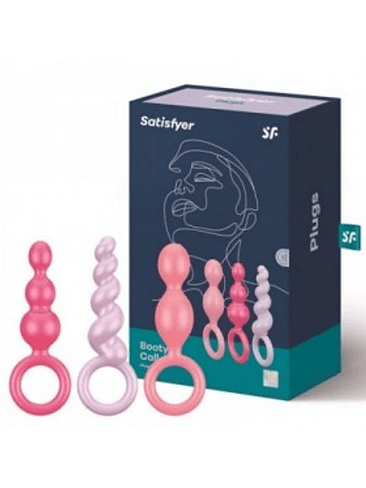 Satisfyer Set Training Anal (3 piezas Color) 1