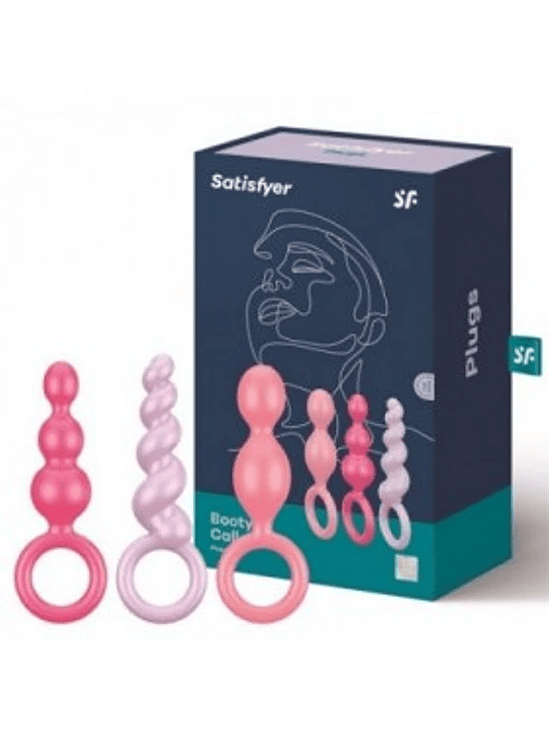 Satisfyer Set Training Anal (3 piezas Color) 1