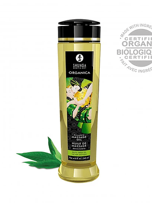 Aceite de Masaje Organico Te verde