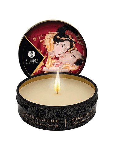 Vela Shunga Mini Frutilla 1