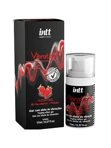Gel Vibration con Sabores Intt 1