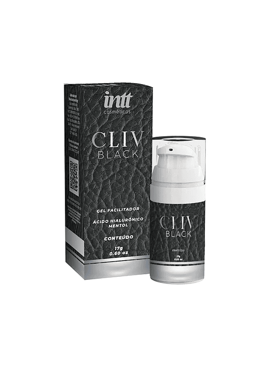 Gel Facilitador Anal Clive Black Intt 2