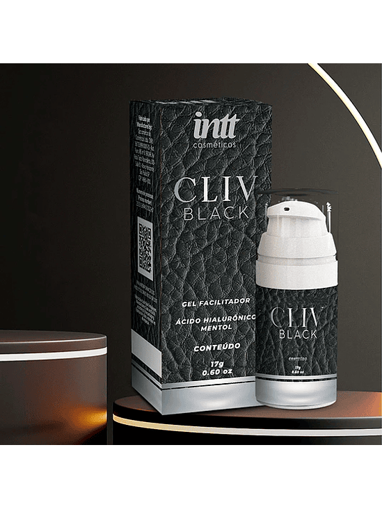 Gel Facilitador Anal Clive Black Intt 4