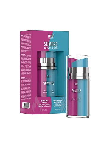Gel Excitante Femenino - Masculino Somos Dos Intt 2