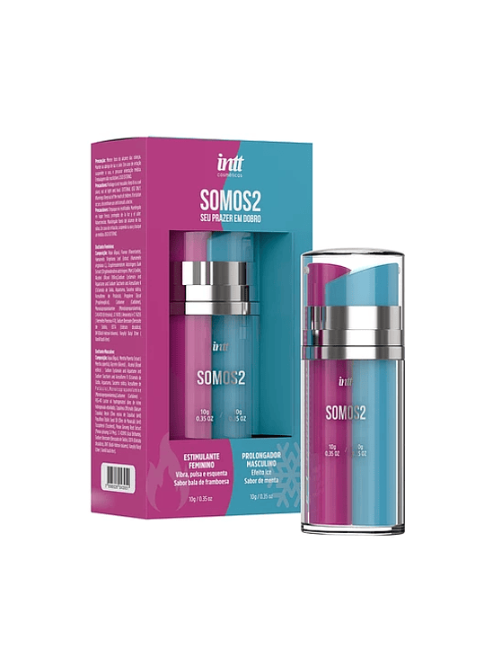 Gel Excitante Femenino - Masculino Somos Dos Intt 2