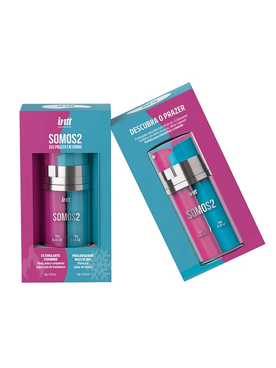 Gel Excitante Femenino - Masculino Somos Dos Intt 5