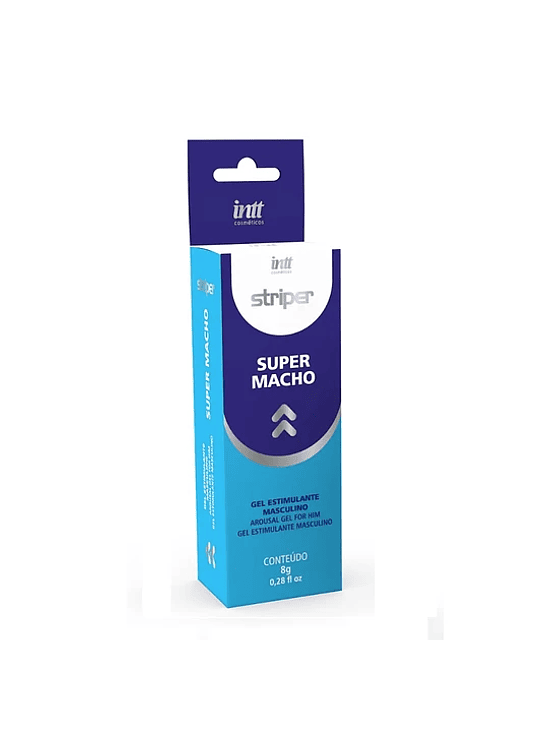 Gel Estimulante Masculino Super Macho Intt 1