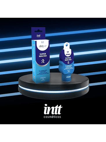 Gel Estimulante Masculino Super Macho Intt 3