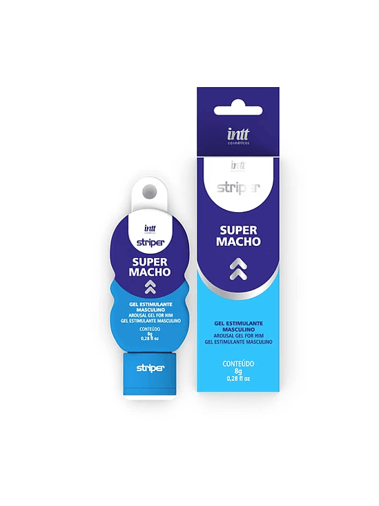 Gel Estimulante Masculino Super Macho Intt 4