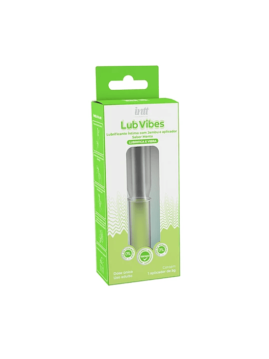 Lubricante con Sabor y Vibración Lub Vibes Intt 1