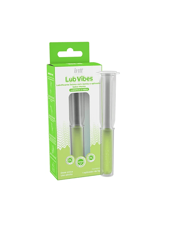 Lubricante con Sabor y Vibración Lub Vibes Intt 5