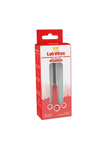 Lubricante con Sabor y Vibración Lub Vibes Intt 6