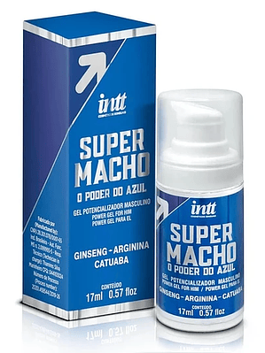 Gel Potenciador Masculino Super Macho Intt