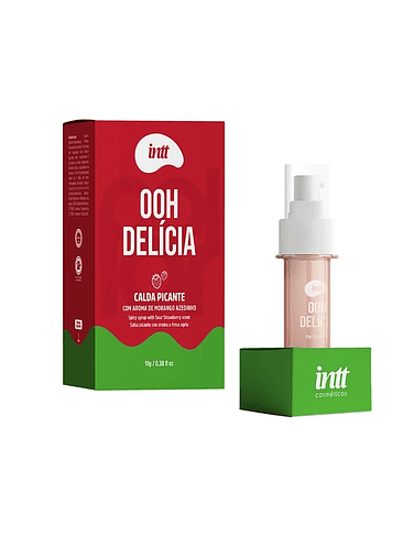 Gel Besable Cálido y Vibrante con Sabores Intt 4