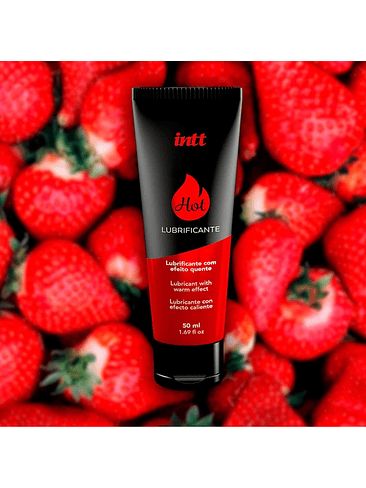 Lubricante Hot con Sabor a Frurtilla Intt 4