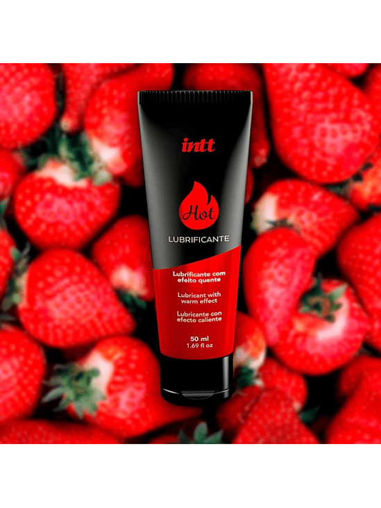 Lubricante Hot con Sabor a Frurtilla Intt 4