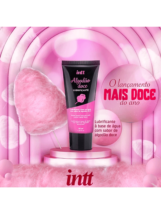 Lubricante Sabor Cotton Candy Intt 3