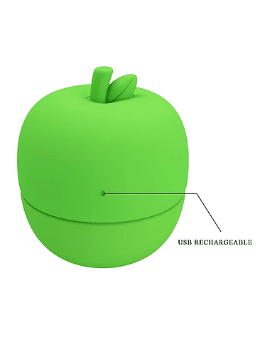 Vibrador Masajeador Secreto de Manzana Verde 1